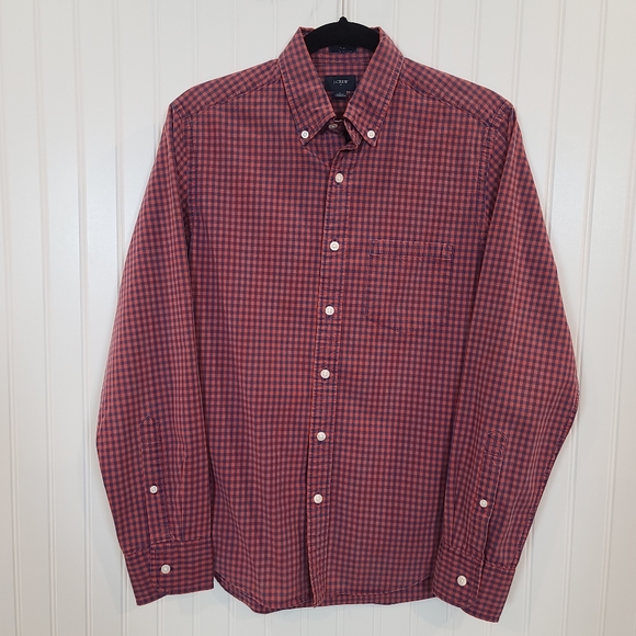 J. Crew gingham button down, S - Picture 2 of 5